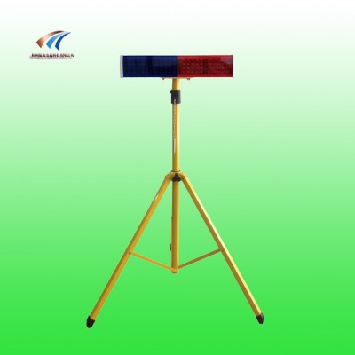 骧虎红蓝警示灯XH-JSD-4T移动太阳能警示灯