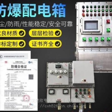 普通照明电源控制箱FXMD-Q-5/K50 应急照明 带防雨帽户外电源箱