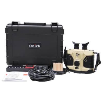 五光合一森林消防用的热成像观察仪 带有激光测距，精准测量目标位置