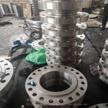 美标A105环连接面法兰，A105美标管件A105密螺纹法兰生产厂家低