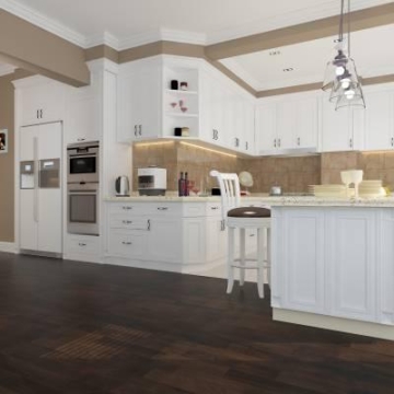 航美简约衣柜拼框门材料-简约风实木包覆门板工艺